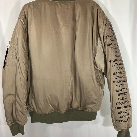 Evil Regime Tan Men's Jacket Size Large - Picture 2 of 12